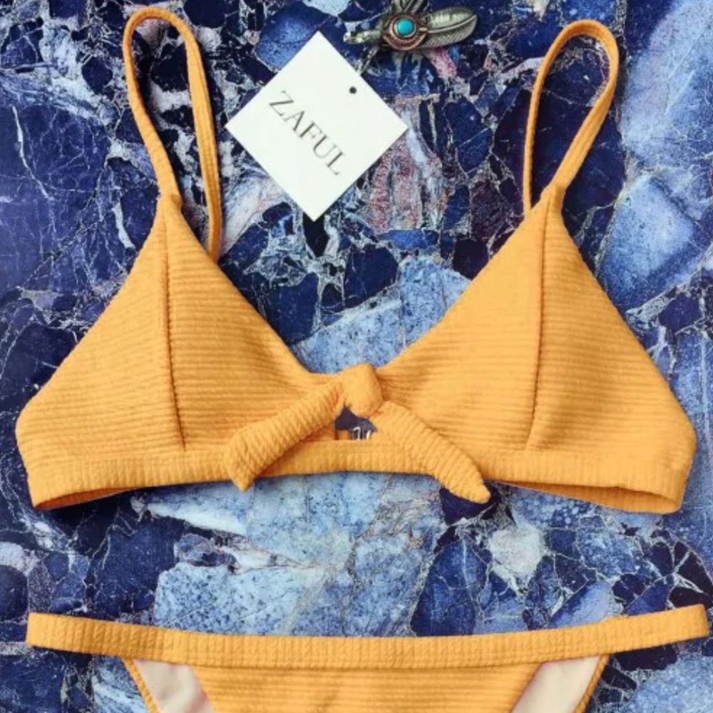 Yellow ZAFUL Bikini
